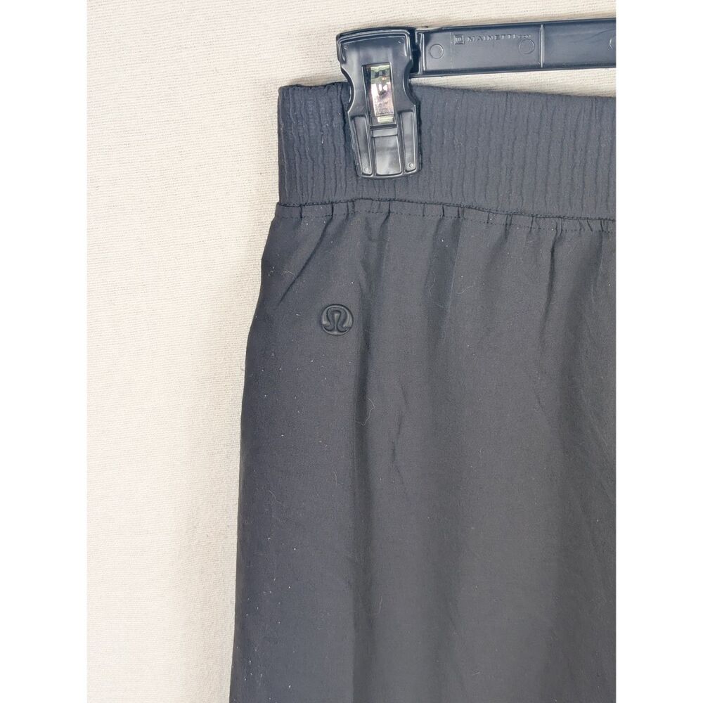 Lululemon Stretch Woven High Rise Wide Leg Cropped Pants Women's Size Medium - Picture 11 of 12